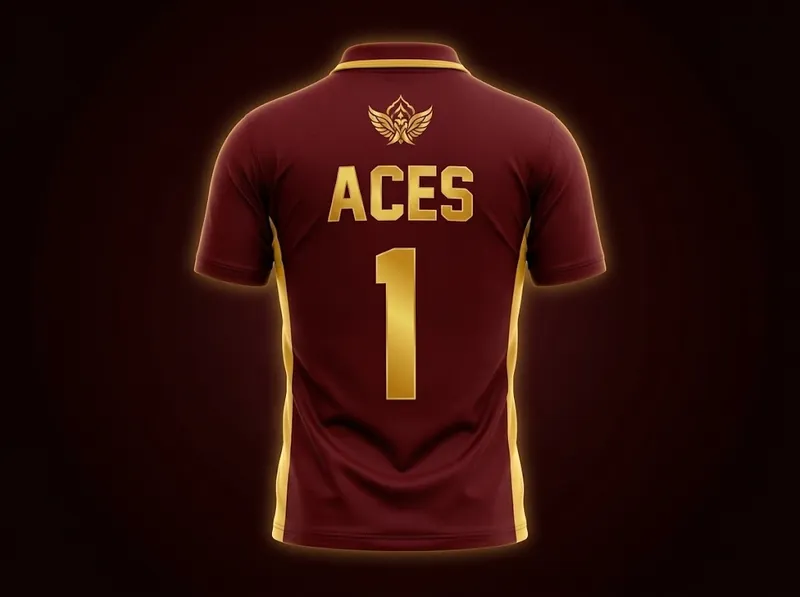 Arabian Aces Match Jersey Back